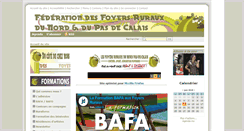 Desktop Screenshot of foyersruraux5962.fr